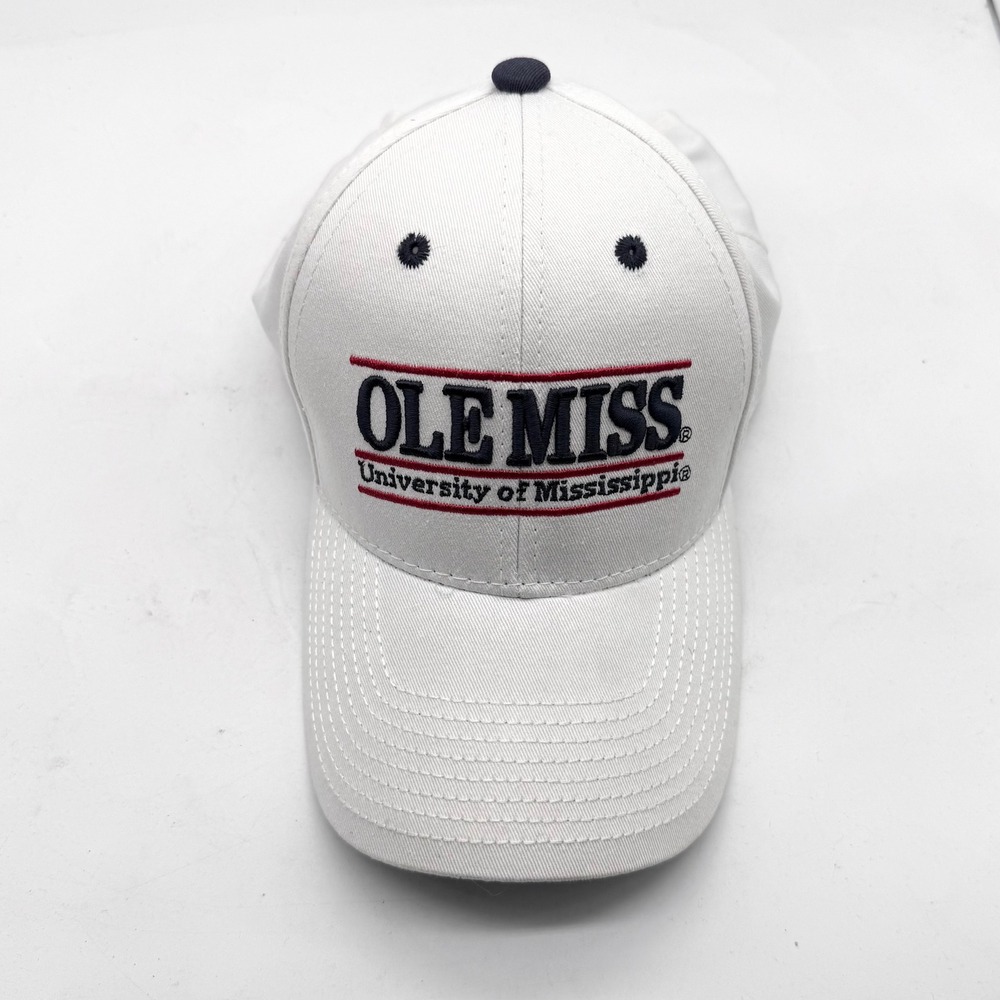 Vintage Y2K Ole Miss University Rebels The Game Split Bar Snapback Hat Cap NCAA - Picture 3 of 9